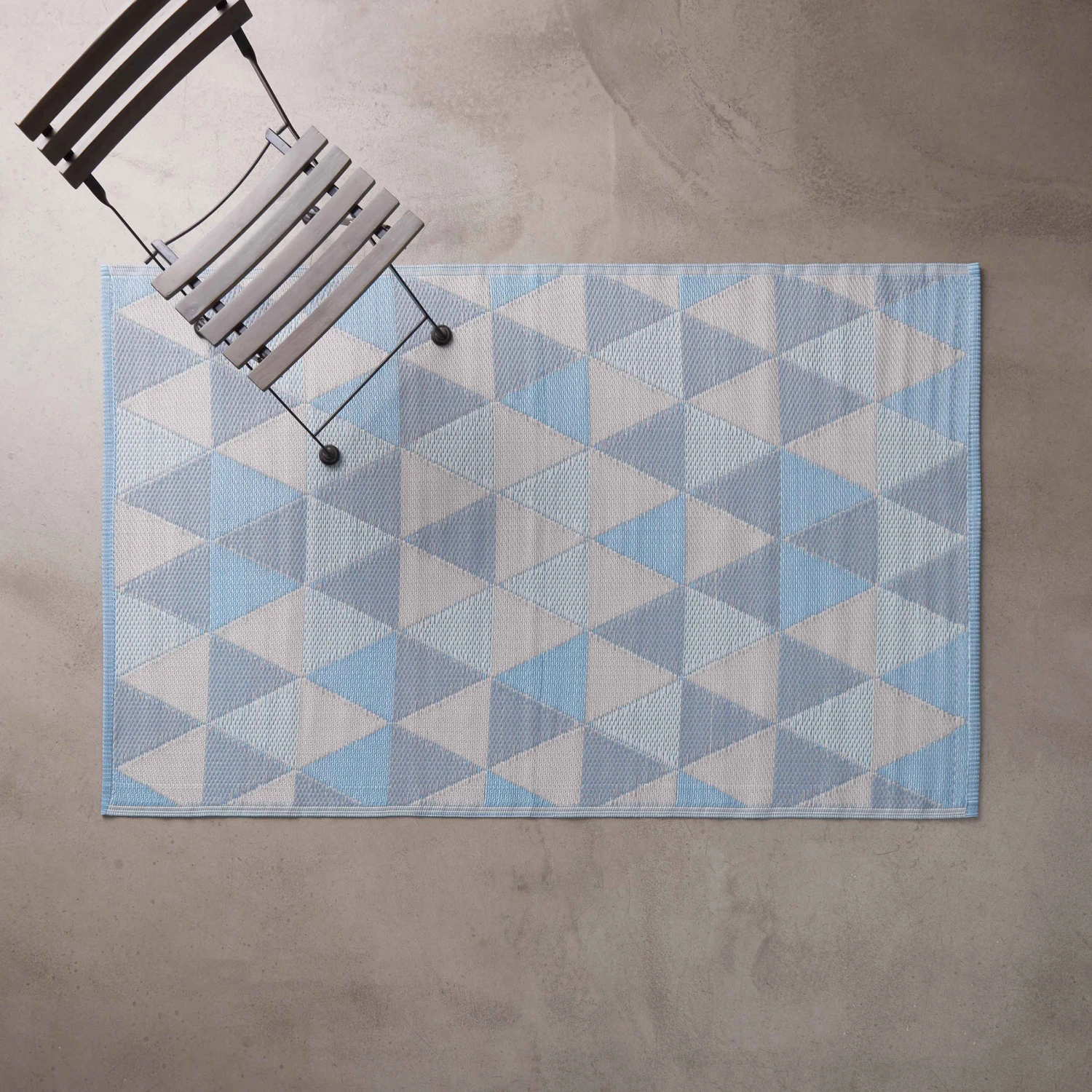 COLOUR CLASH In- & Outdoorteppich Dreiecke L 180 X B 120cm - Image 4