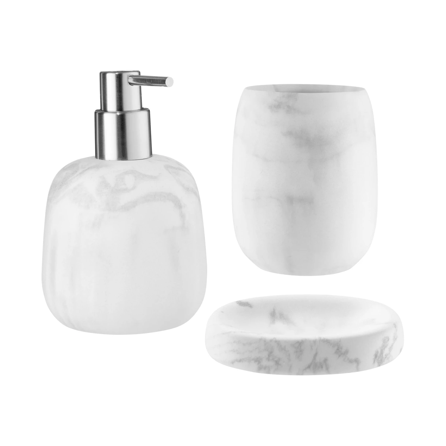 EN SUITE Zahnputzbecher In Marmoroptik Höhe 10cm - Image 2