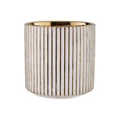 GOLDIE Blumentopf Streifen Ø12cm