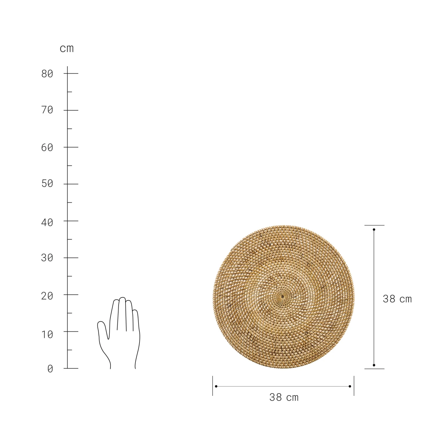 RONDA Tischset Ø38cm - Image 2