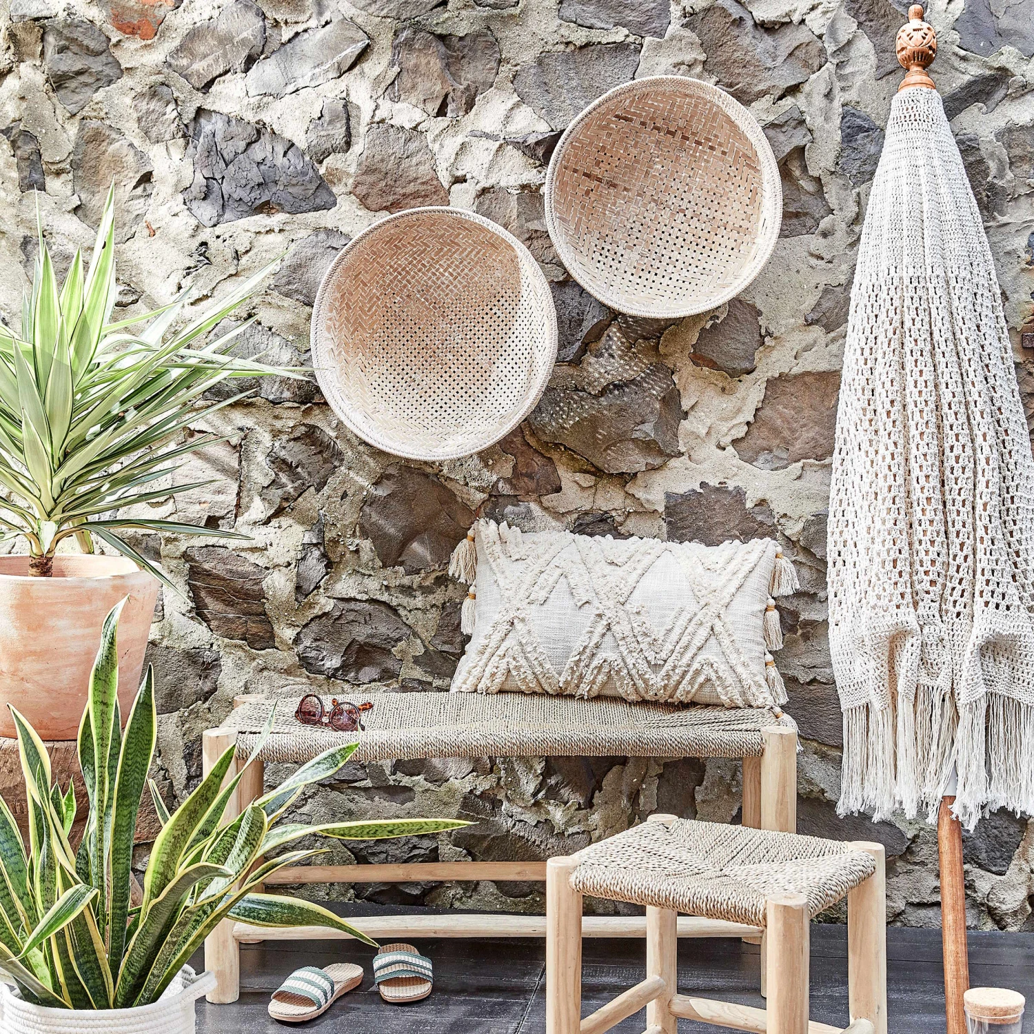 EASY ETHNO Kissen Mit Tassel L 60 X B 35cm - Image 2