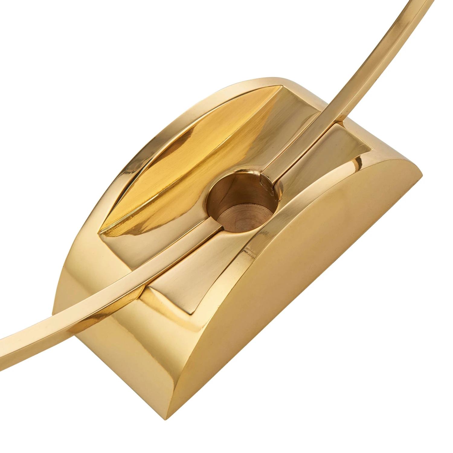 LUNA Kerzenhalter Messing Ø31cm - Image 5