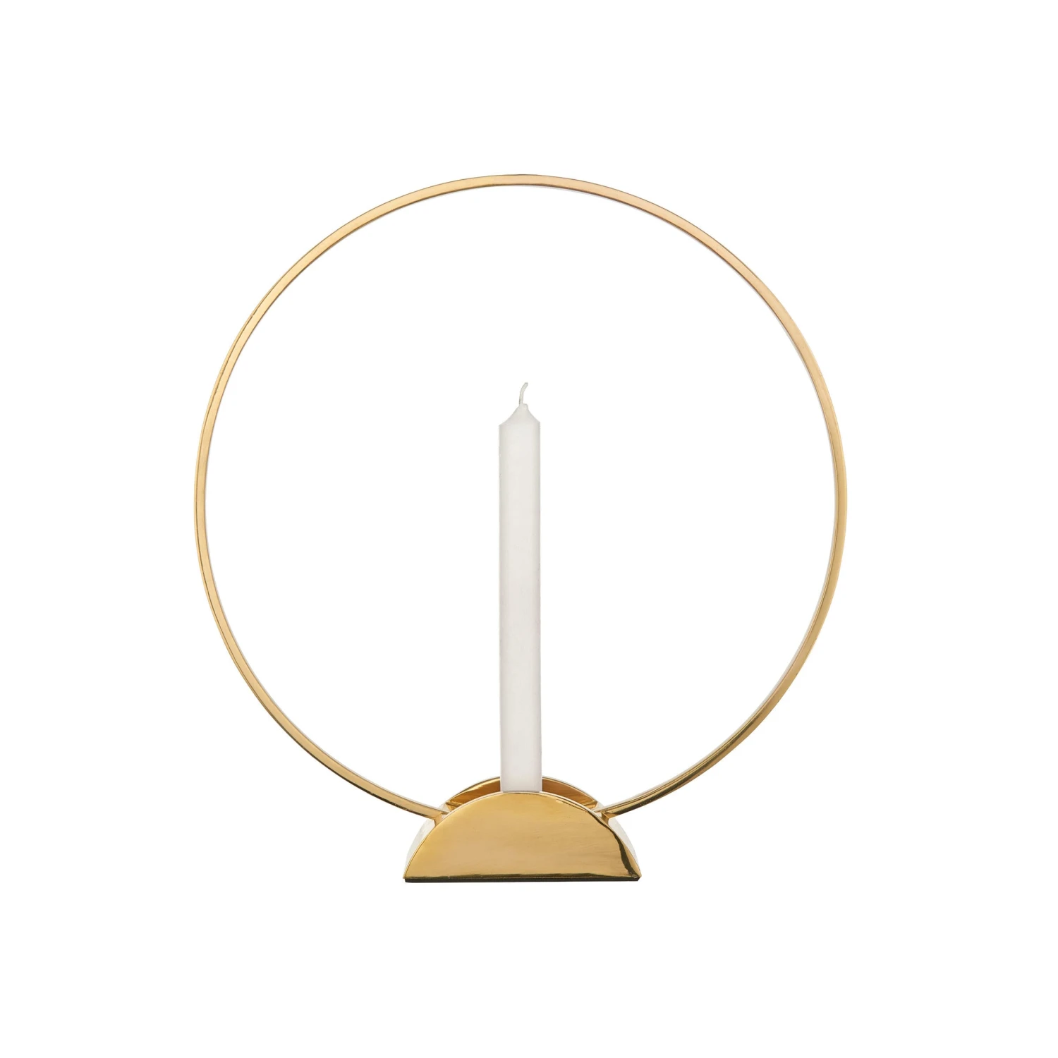 LUNA Kerzenhalter Messing Ø31cm