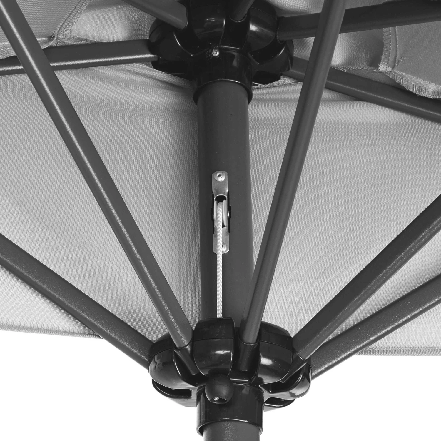 SIESTA Sonnenschirm Halbrund Mit Knickgelenk Und Kurbel - Image 8