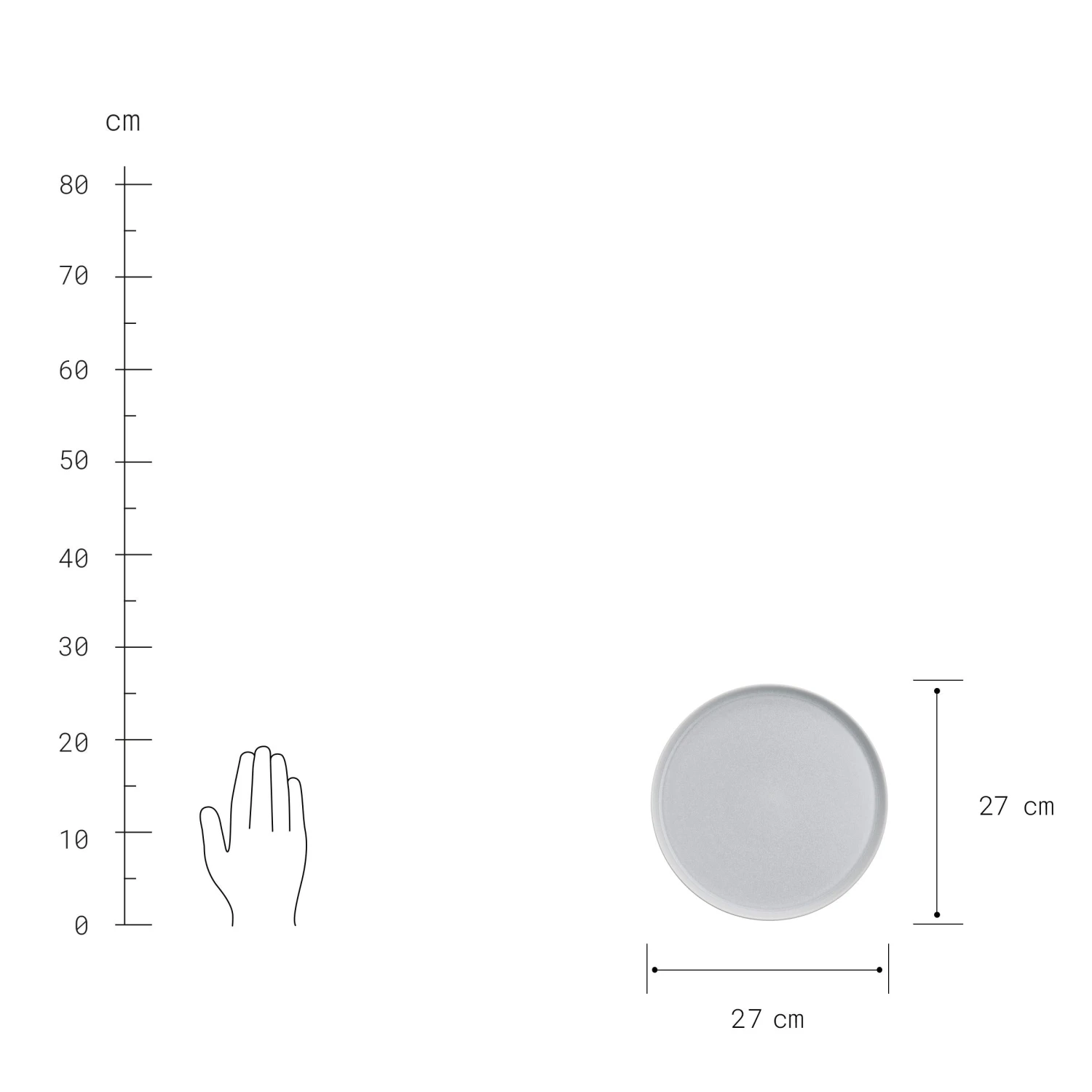 CASA NOVA Dinnerteller Ø27cm - Image 4