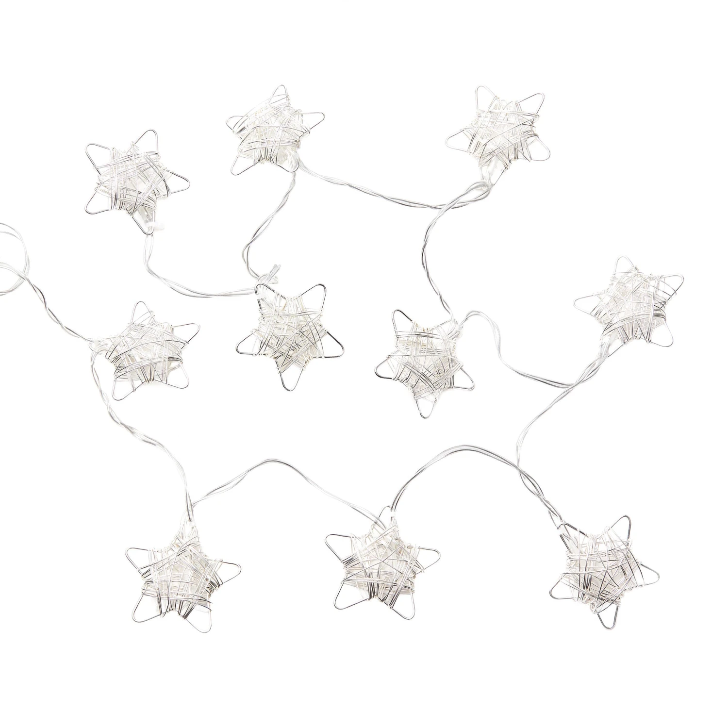 STAR LIGHTS LED-Lichterkette Metallsterne Mit USB-Batteriefach - Image 2