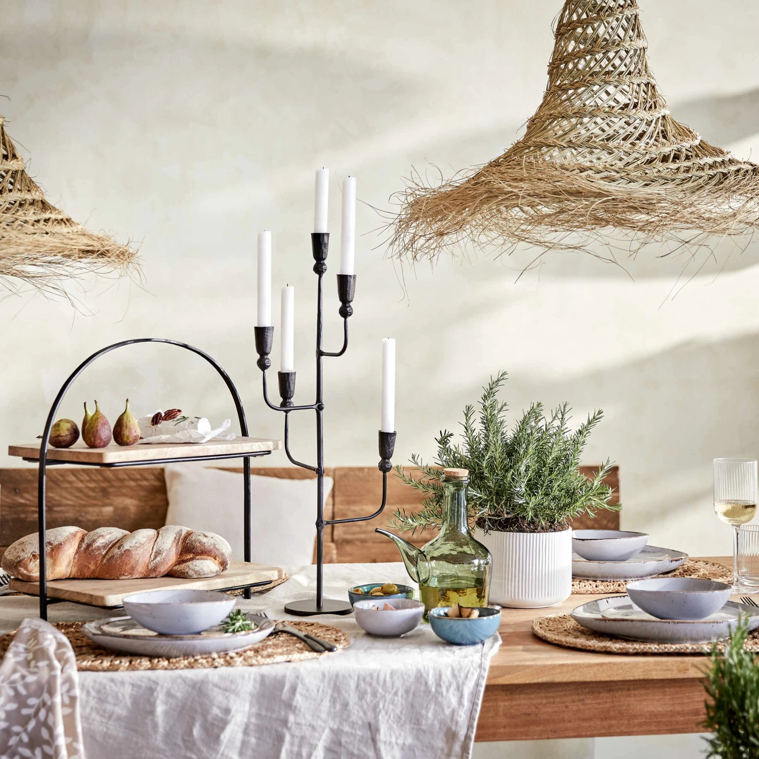 RUST Kerzenhalter Für 5 Kerzen - Image 2