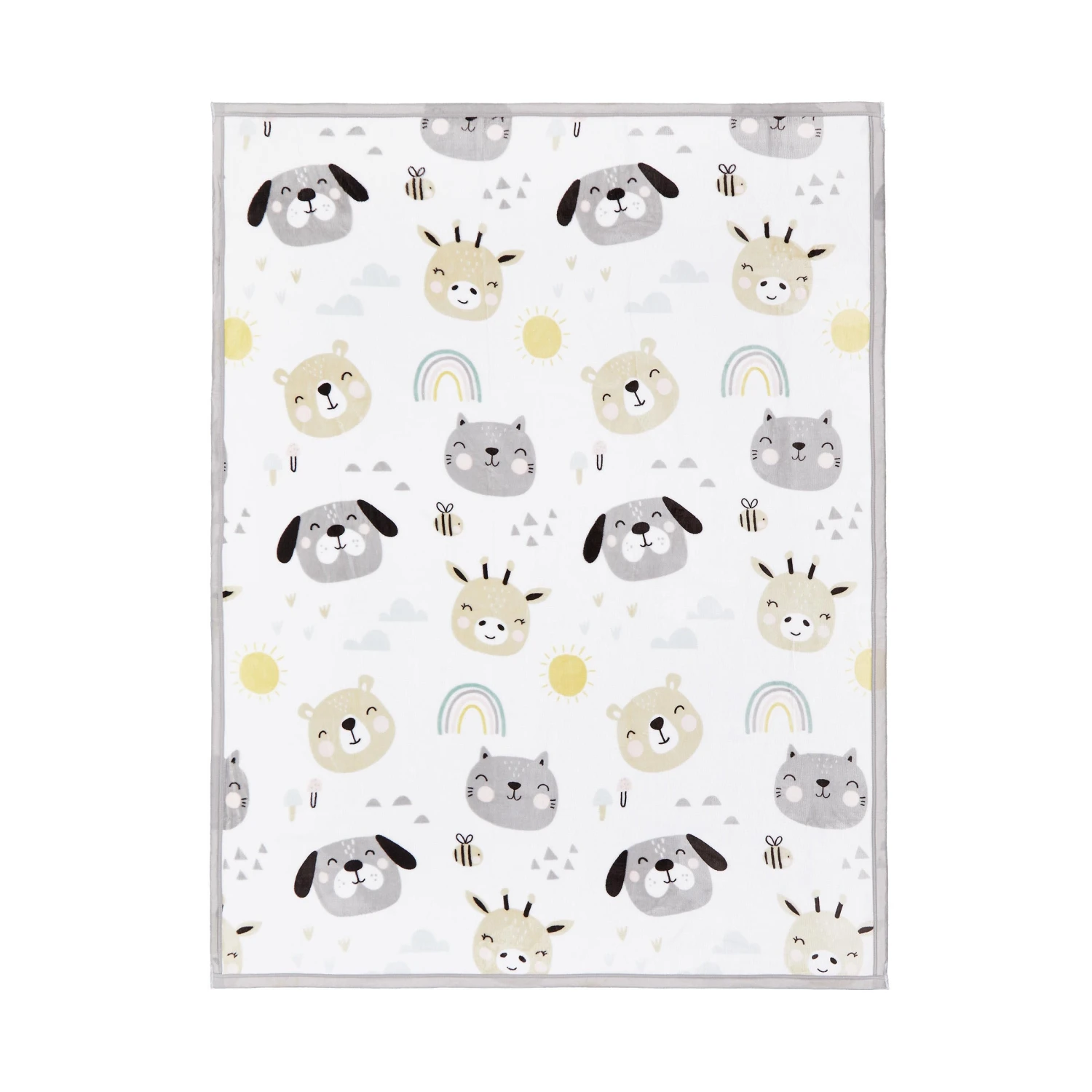 TINY TOWN Flanell-Decke L 170 X B 130cm - Image 3