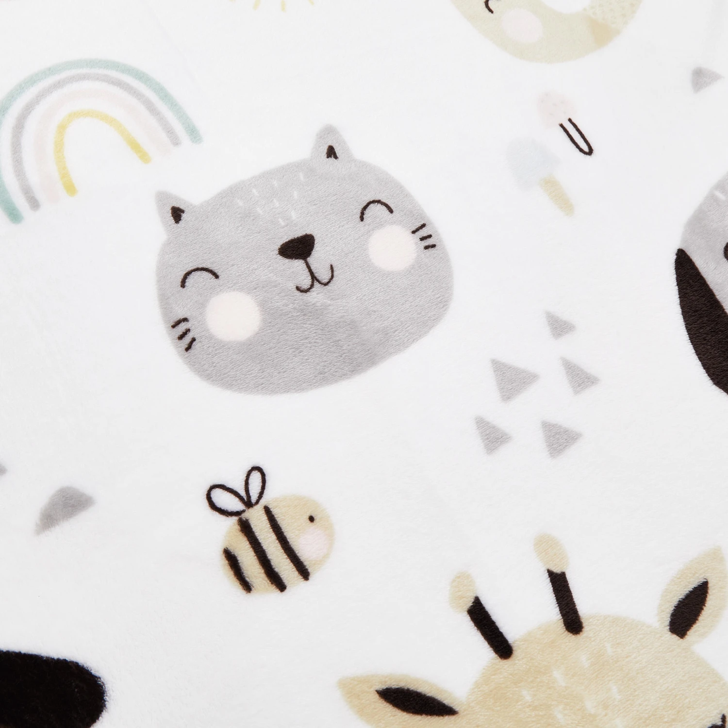 TINY TOWN Flanell-Decke L 170 X B 130cm - Image 5