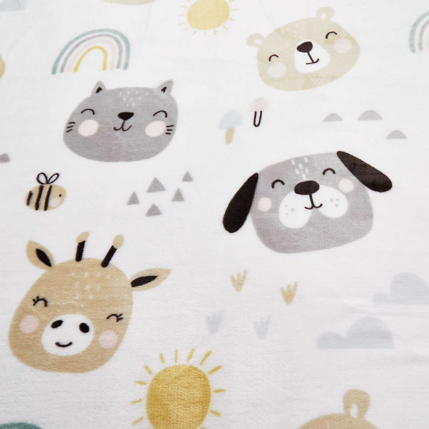 TINY TOWN Flanell-Decke L 170 X B 130cm - Image 6