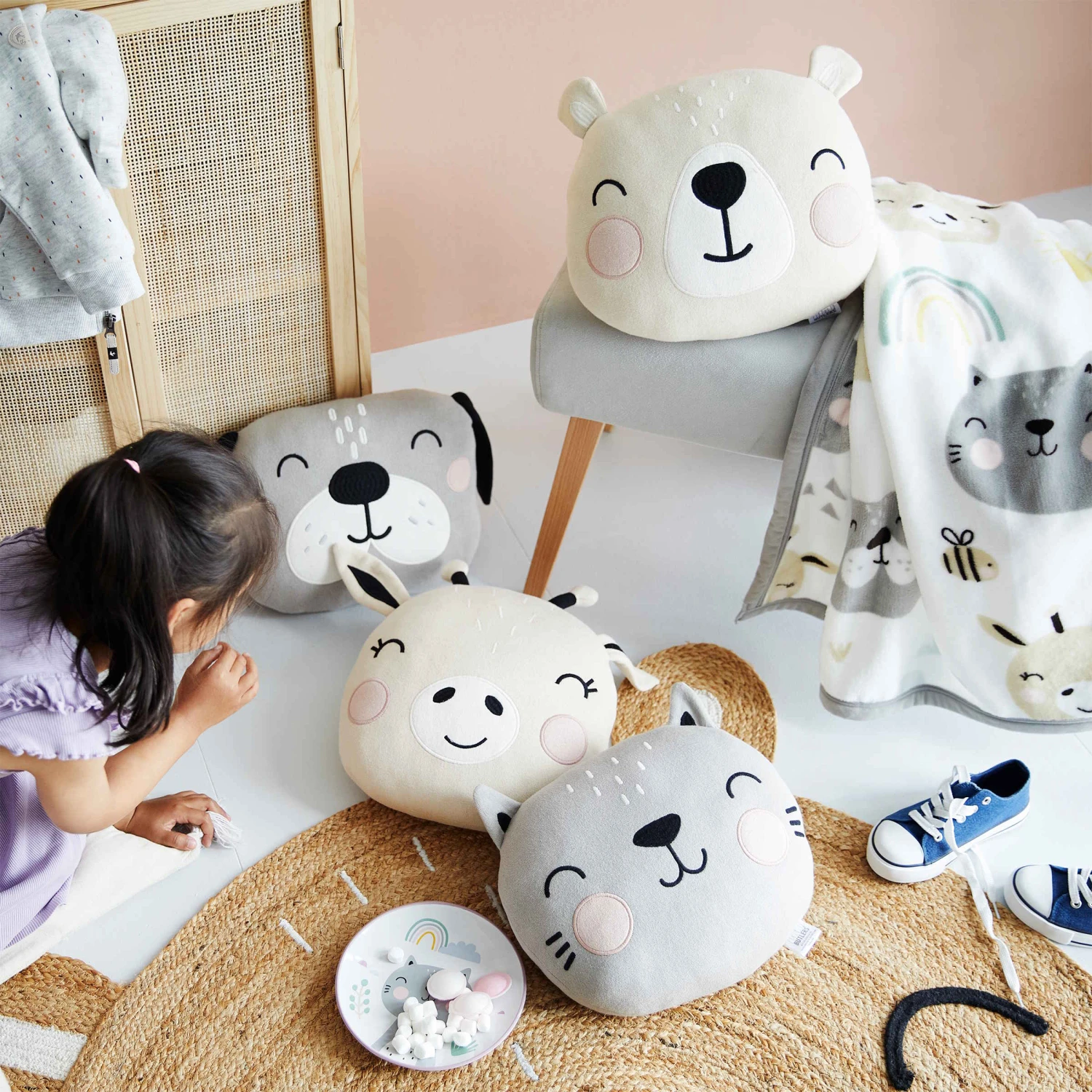 TINY TOWN Kissen BĂ€r L 32 X B 35cm - Image 2