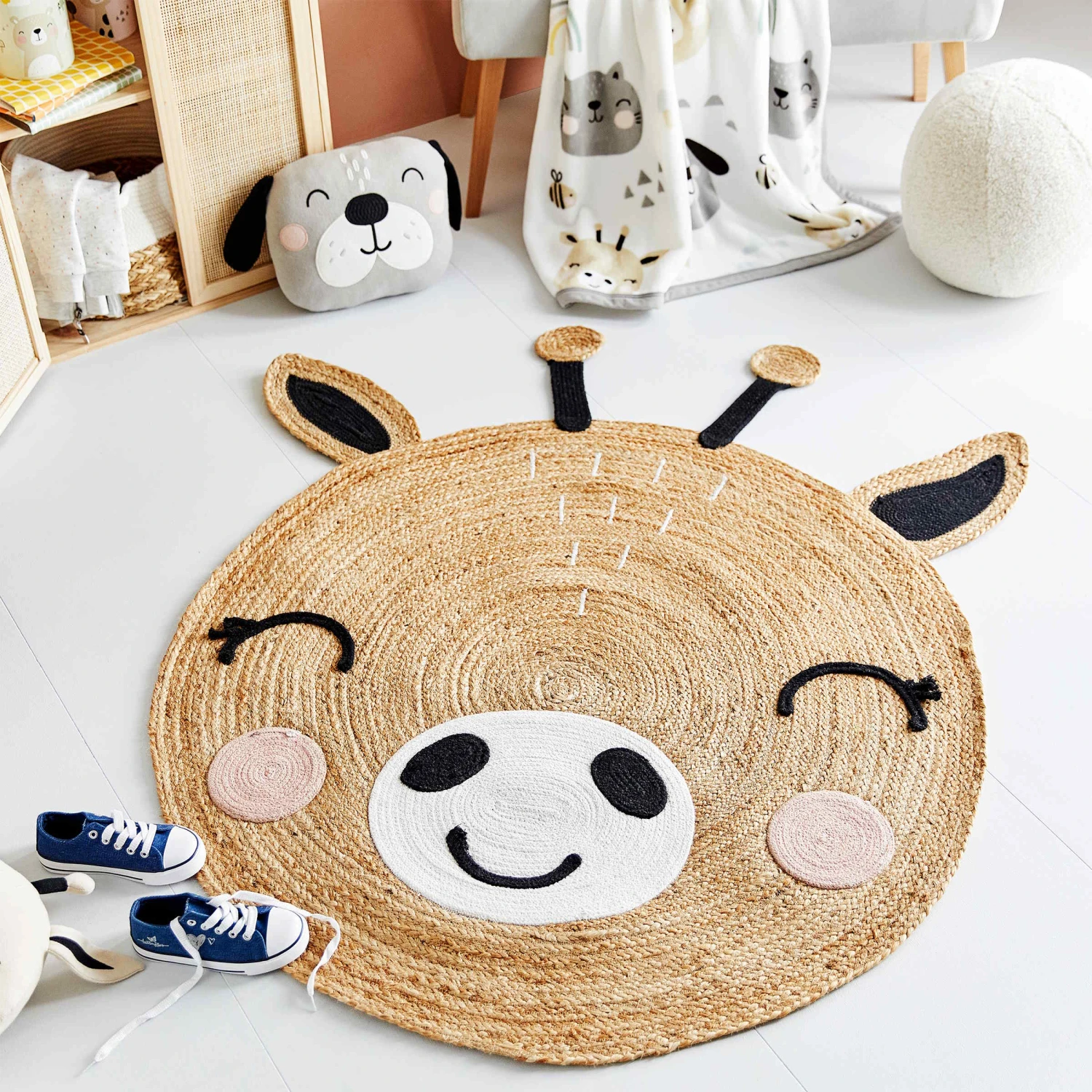 TINY TOWNHanf-Teppich Giraffe Ø110cm - Image 8