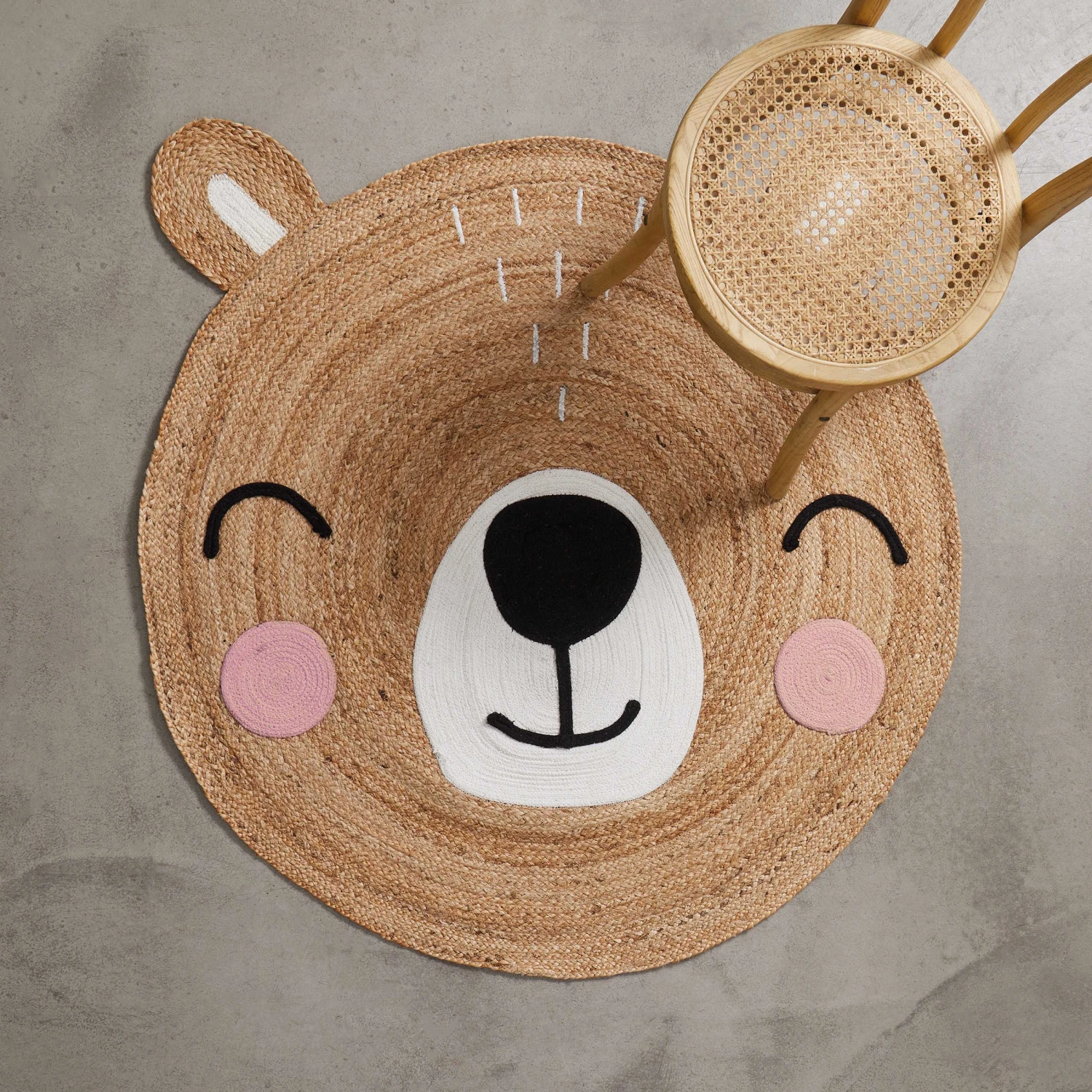 TINY TOWNHanf-Teppich Bär Ø110cm - Image 2