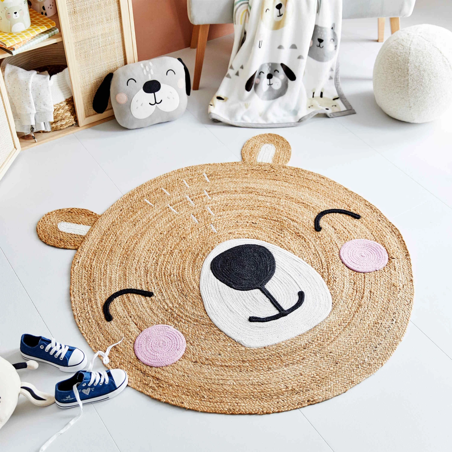 TINY TOWNHanf-Teppich Bär Ø110cm - Image 8