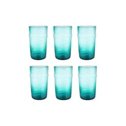 BYRON 6x Gläser Organisch Mit Luftblasen 480ml