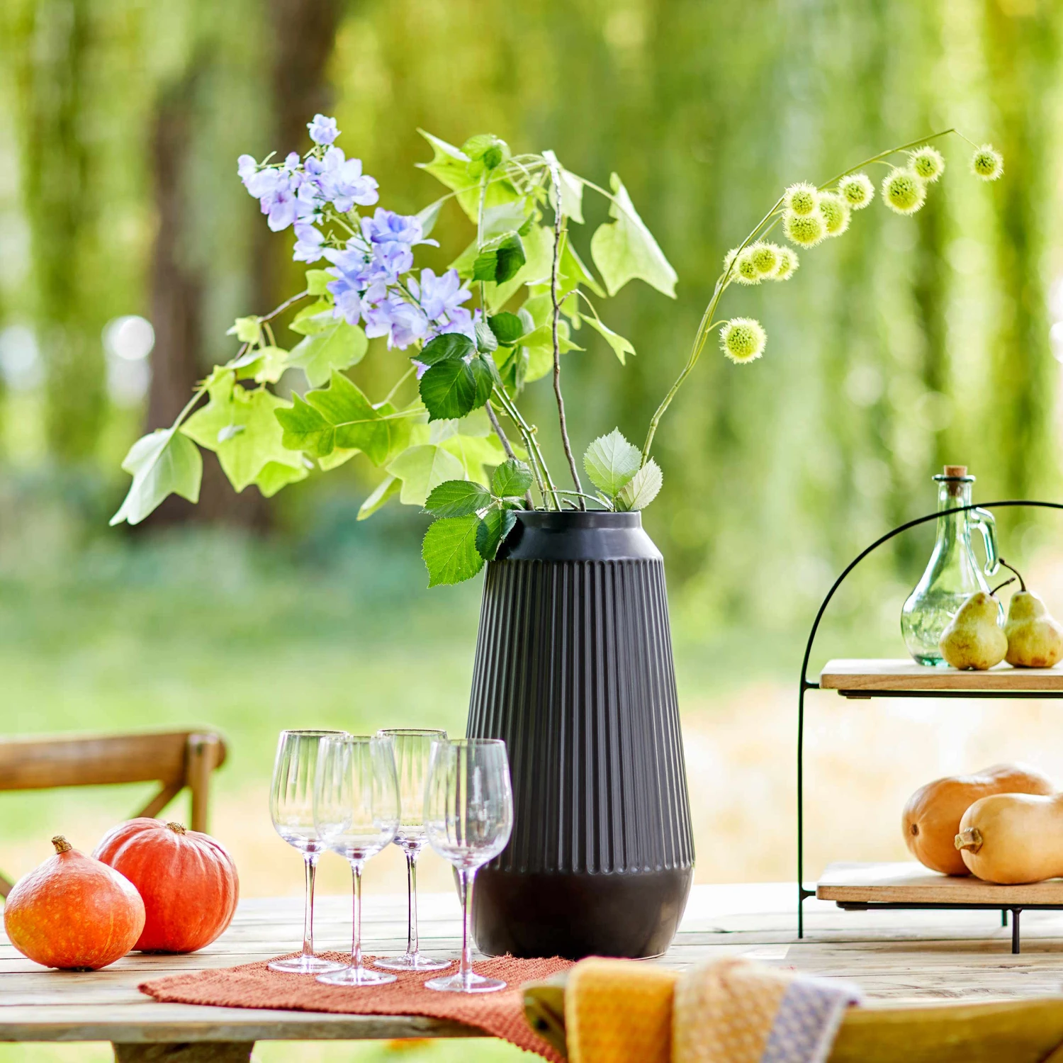 MODERN TIMES 6x Weißweingläser Mit Rillen 400ml - Image 2