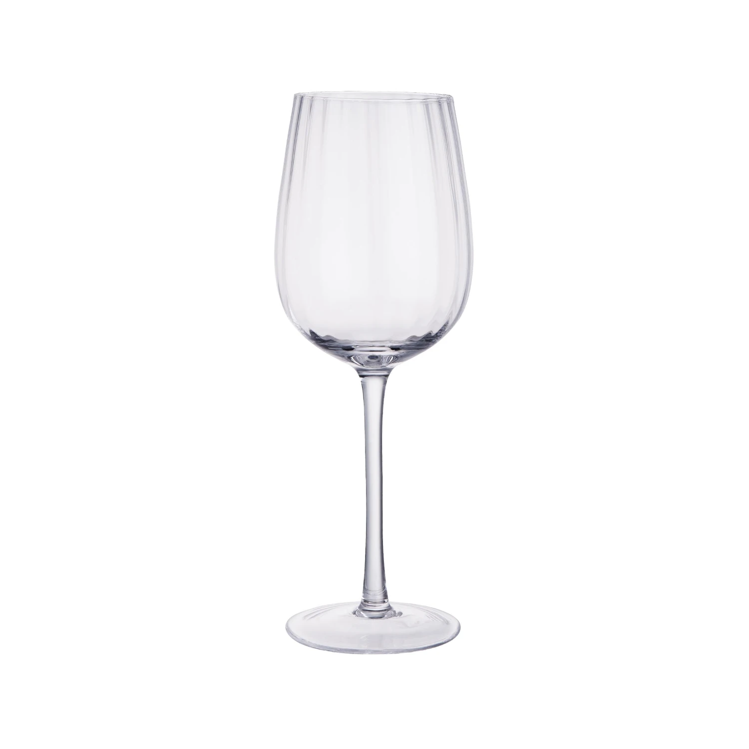 MODERN TIMES 6x Weißweingläser Mit Rillen 400ml - Image 3