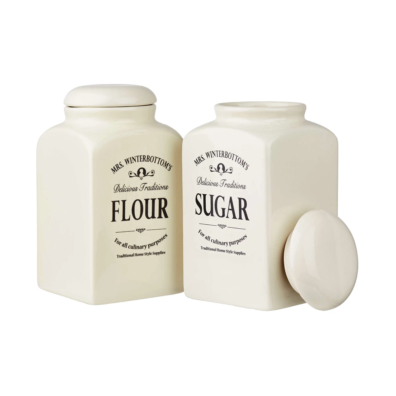 MRS. WINTERBOTTOM'S Mehl- & Zuckerdose - Image 7