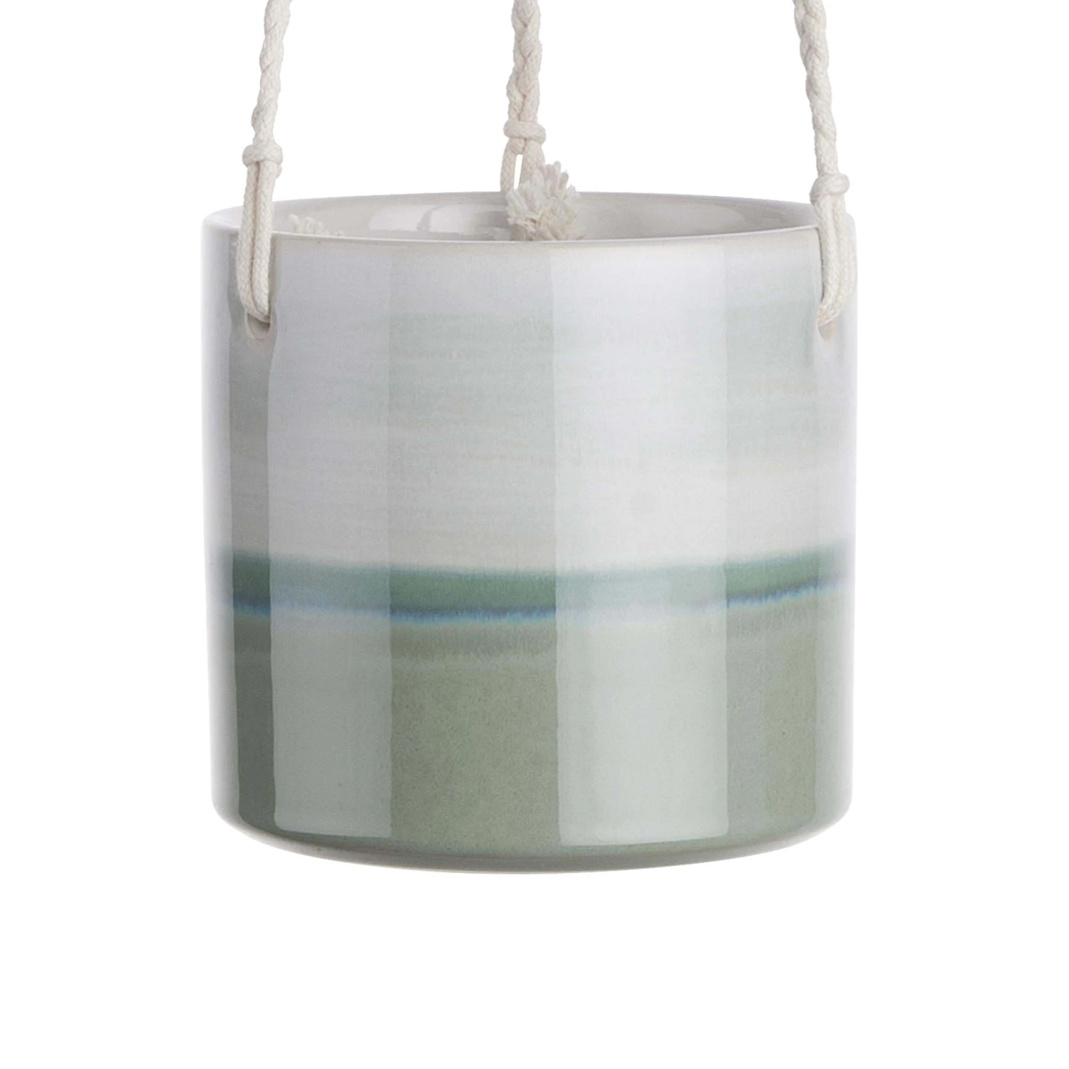 Hänge-Blumentopf Ø14cm HORIZON In Hellgrün - Image 4