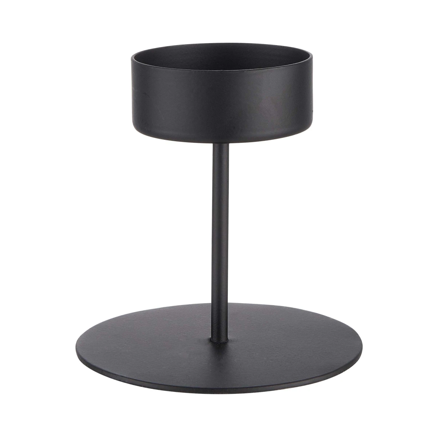 Kerzenhalter & Maxi Teelicht-Set HIGHLIGHT In Schwarz - Image 2