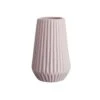 Vase Höhe 14cm RIFFLE In Rosa